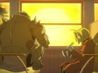 Fullmetal Alchemist (2003) Season 1 S01 (1080p Bluray x265 HEVC 10bit AAC 5.1 ImE)/Extras/Comical Sneak Previews/Episode 10 Sneak Preview.mkv